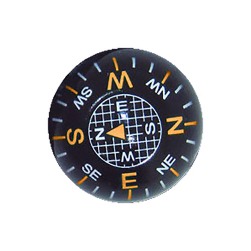 Magnetic Compass Online Both Side Glass (Pack of 12) (Size 20mm / 2cm)